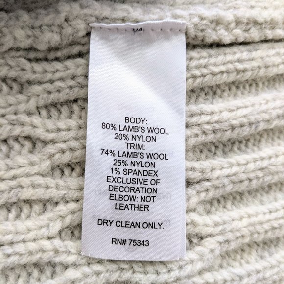 Frederik Anderson Copenhagen Cream Wool Sweater - Picture 3 of 3